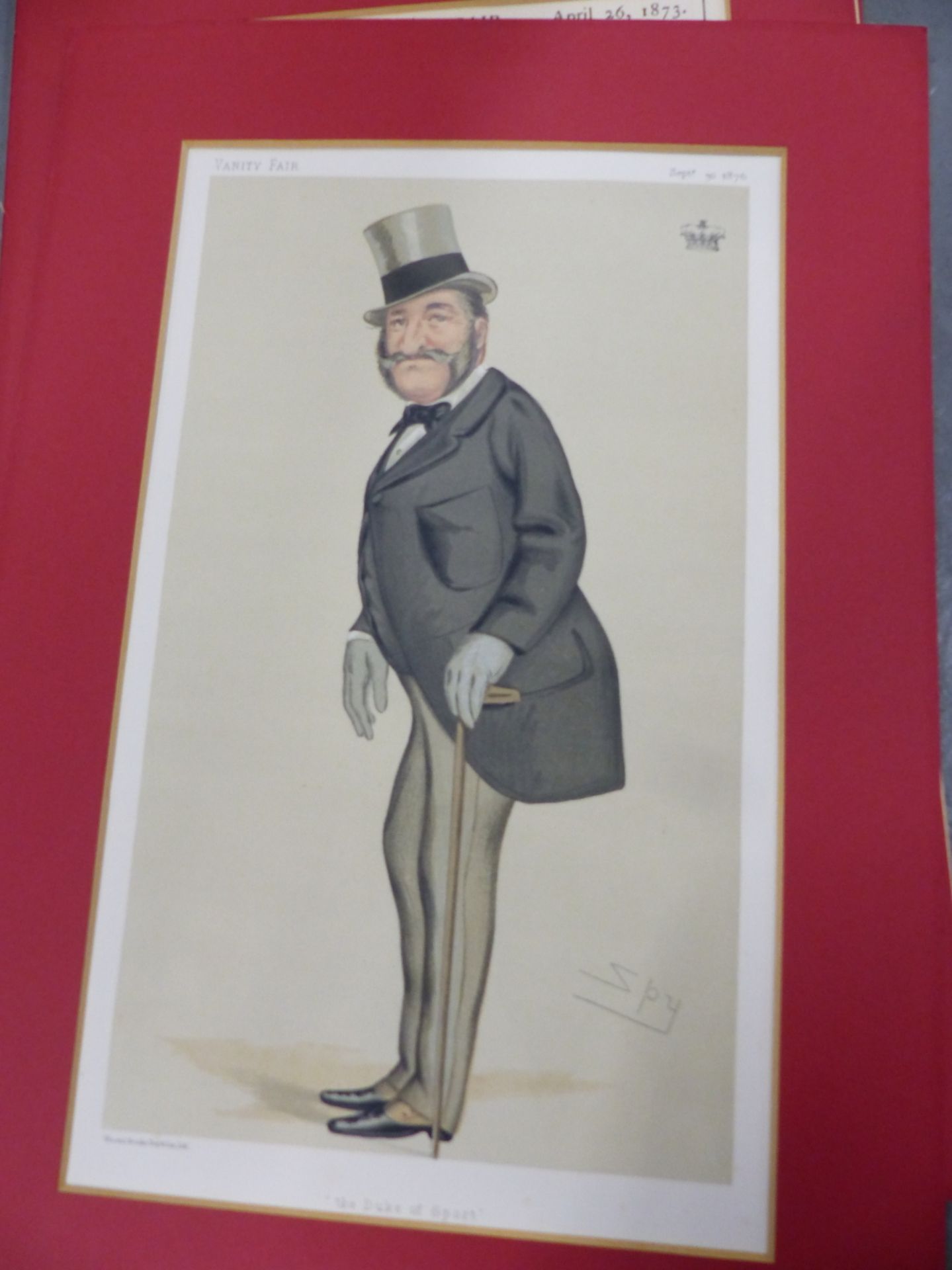 SIX UNFRAMED PRINTS TO INCLUDE VANITY FAIR. (6) - Image 4 of 9