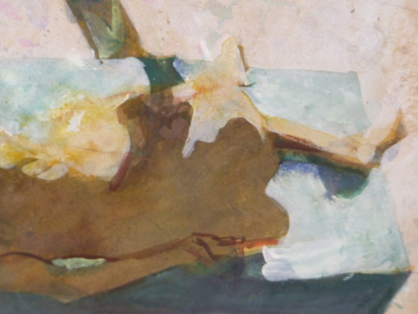 ATTRIBUTED TO ODILE CRICK (1920-2007) ARR, RECLINING NUDES, WATERCOLOUR, 45 X 31CM. - Image 4 of 6