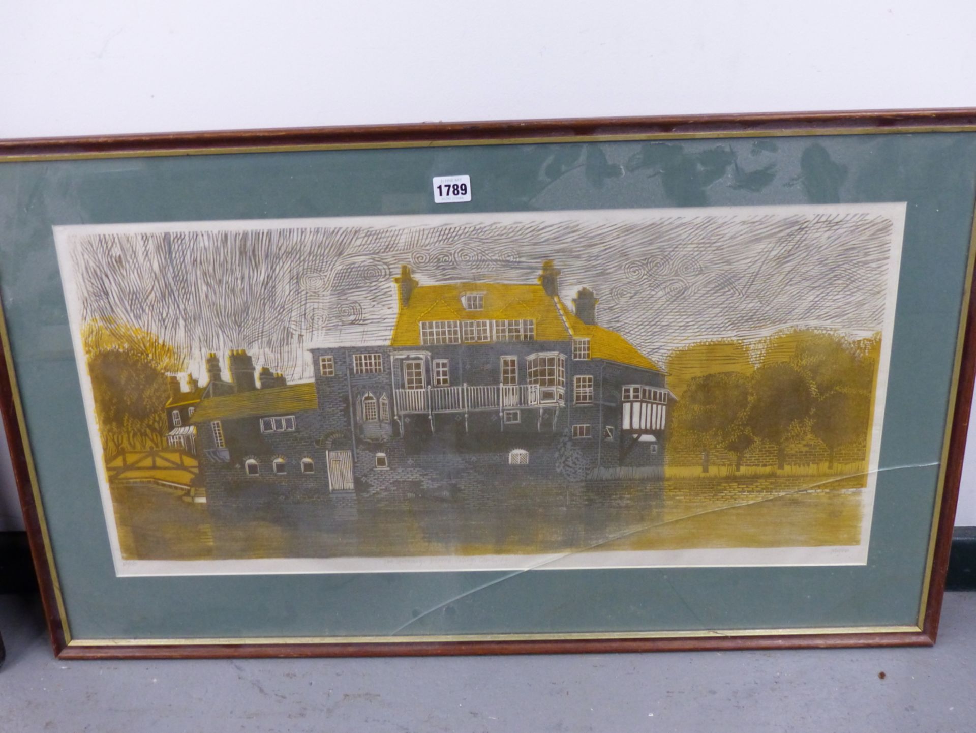 ROSEMARY MYERS (20TH/21ST CENTURY), THE GRANARY, DARWIN COLLEGE, CAMBRIDGE, SIGNED, TITLED AND - Image 2 of 5
