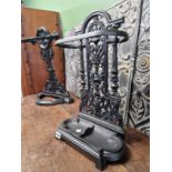 Two Victorian style stick stands.