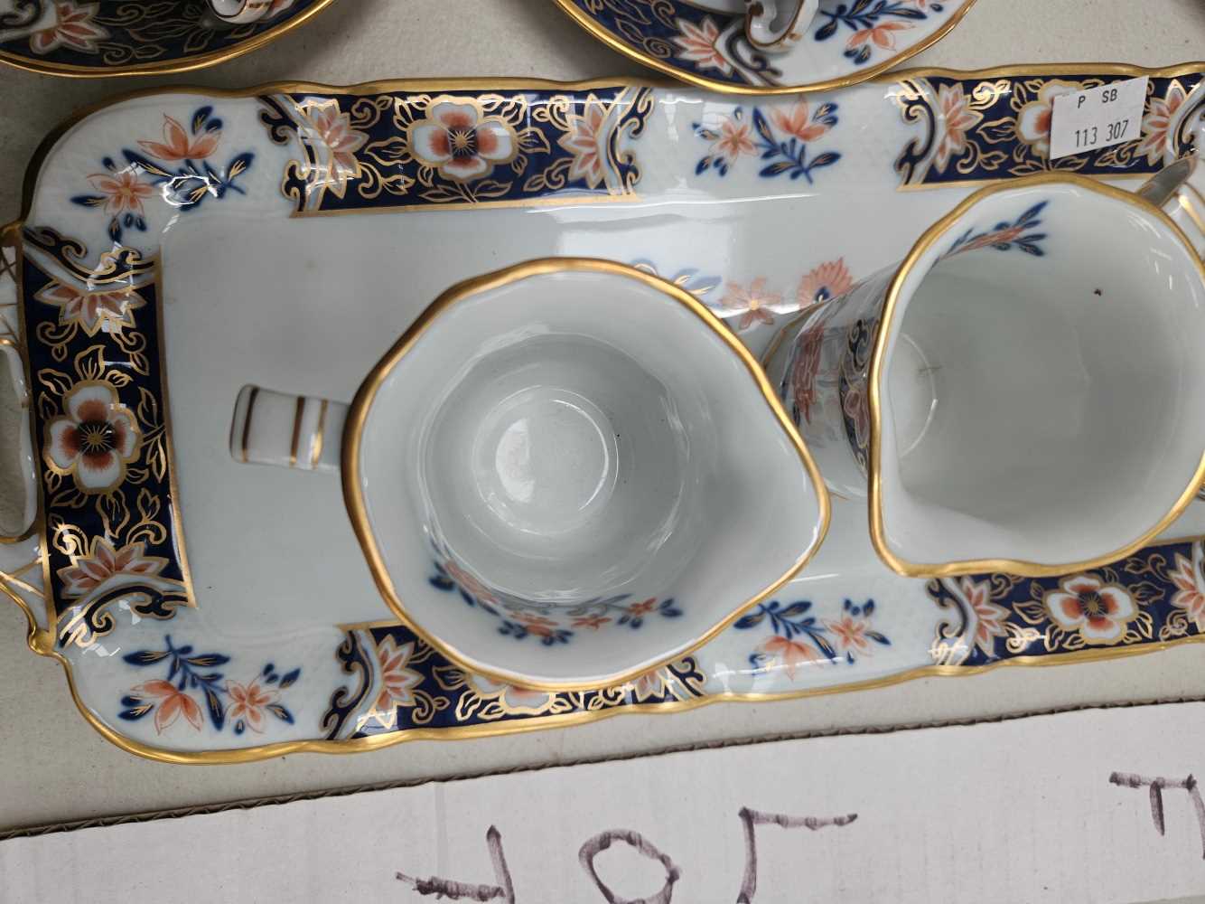 A Limoges Imari palette tea and coffee set - Image 31 of 39