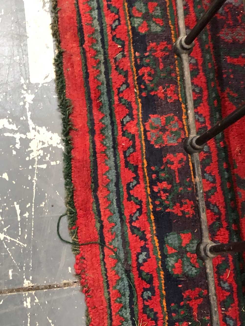 Turkish Oushak rug Measurements 264 x 188cms. - Image 7 of 18