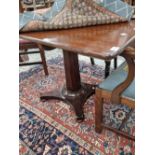 A William IV tilt top breakfast table. Thank you for your inquiry. The measurements of the table