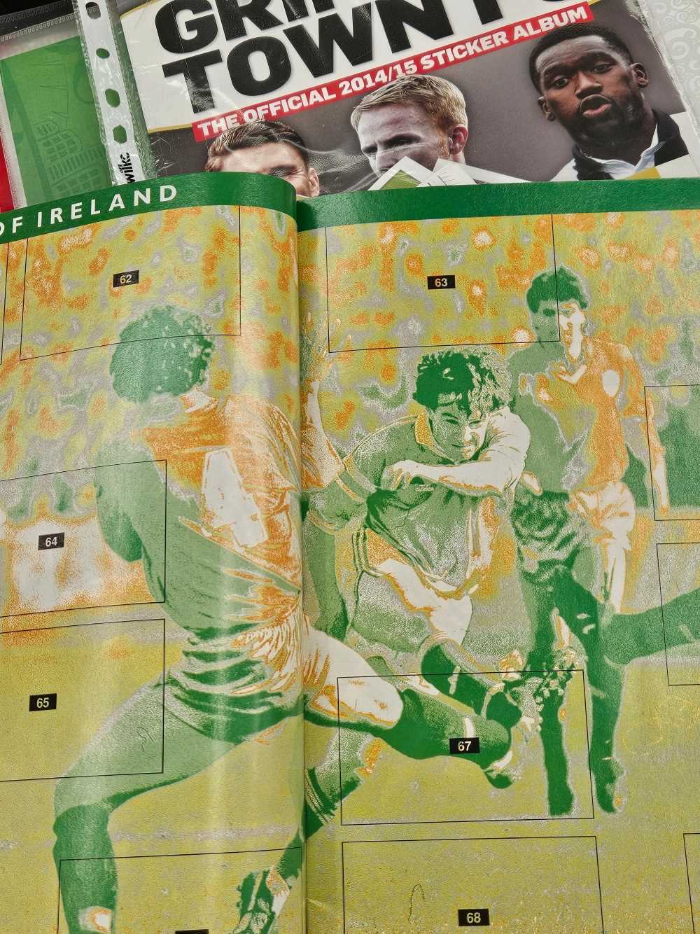 1980s Panini footballer cards in sleeves and in an album There is a sticker collector 1990 album - Image 2 of 45