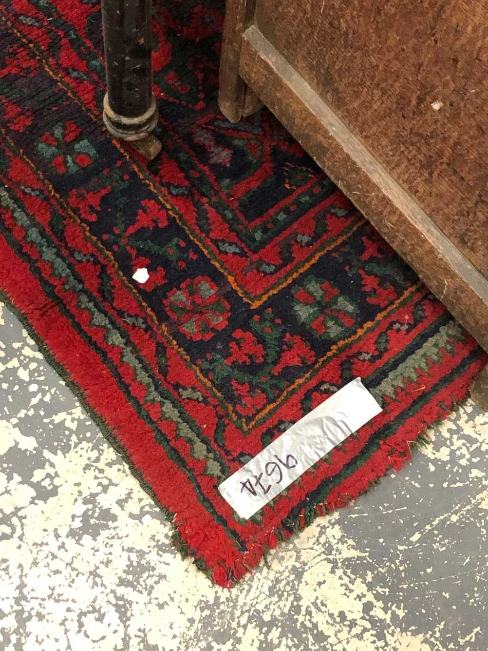 Turkish Oushak rug Measurements 264 x 188cms. - Image 2 of 18