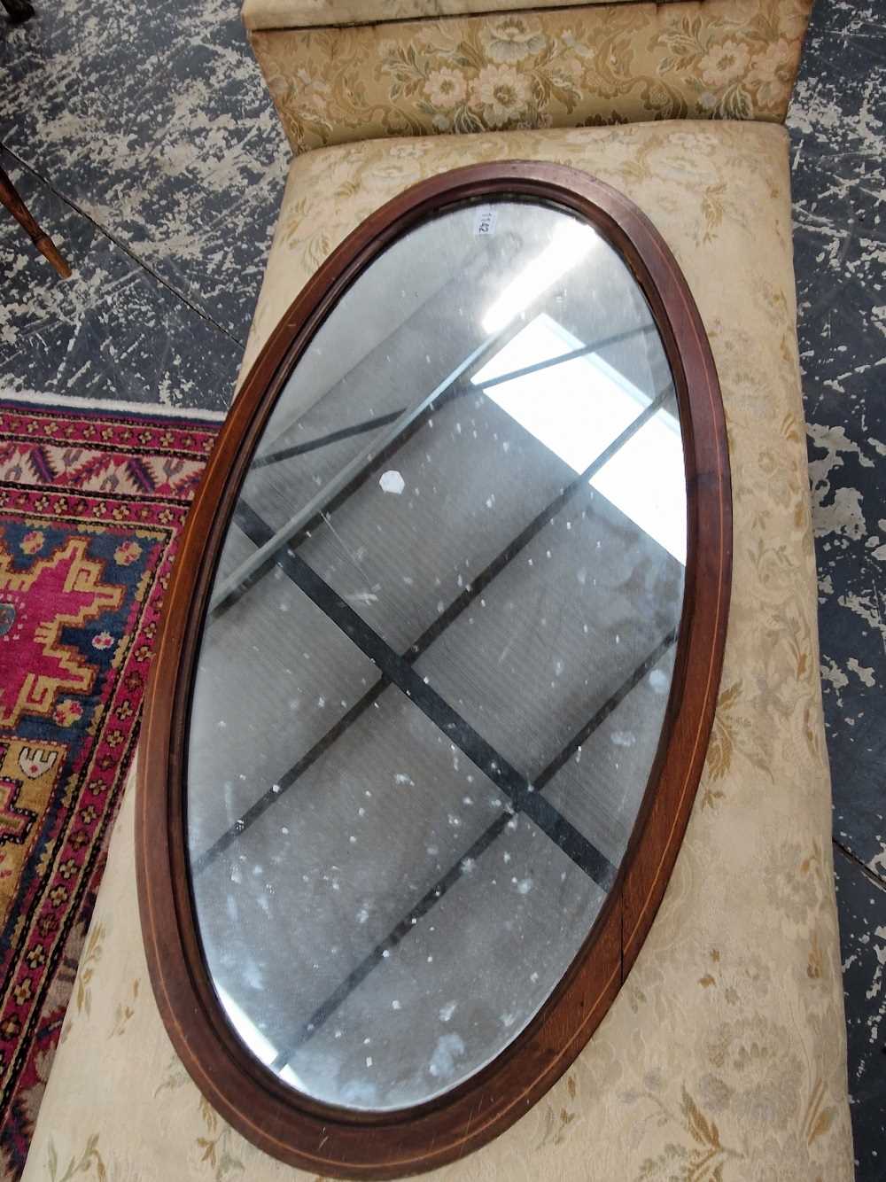 Edwardian mirror.