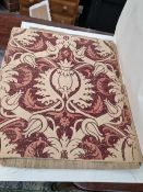 Antique wallpaper samples. There are three samples in the lot. Extra images have been uploaded.