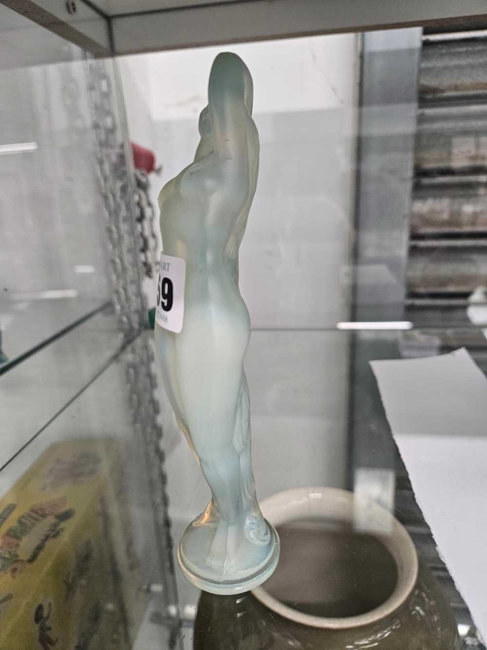 A Sabino iridescent glass figure of a lady - Image 11 of 15