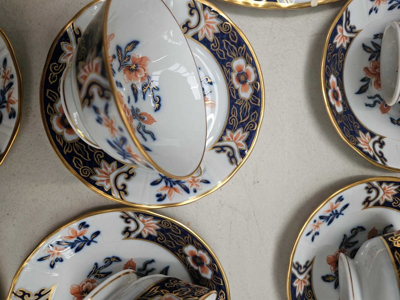 A Limoges Imari palette tea and coffee set - Image 32 of 39