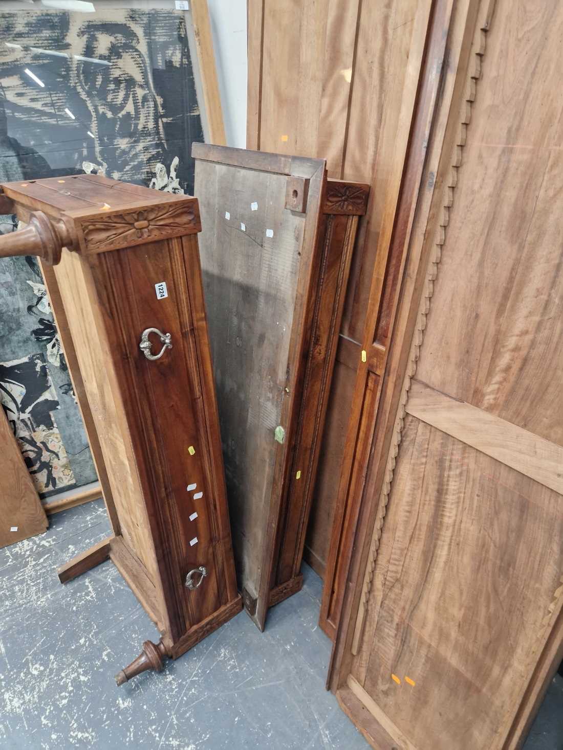 A French knock down armoire cabinet.