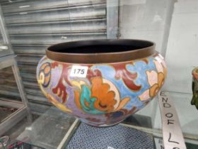 A Gouda pottery planter