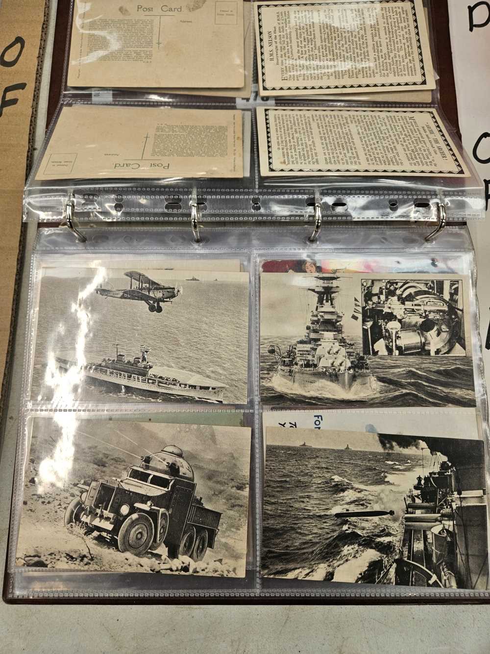 An album of post cards, military, naval and souvenir views - Bild 54 aus 55