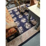 A LARGE NEEDLEPOINT CARPET OF FRENCH DESIGN. 300 X 240 cm