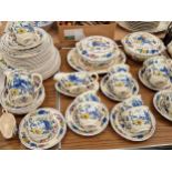 A Masons Regency pattern part breakfast set