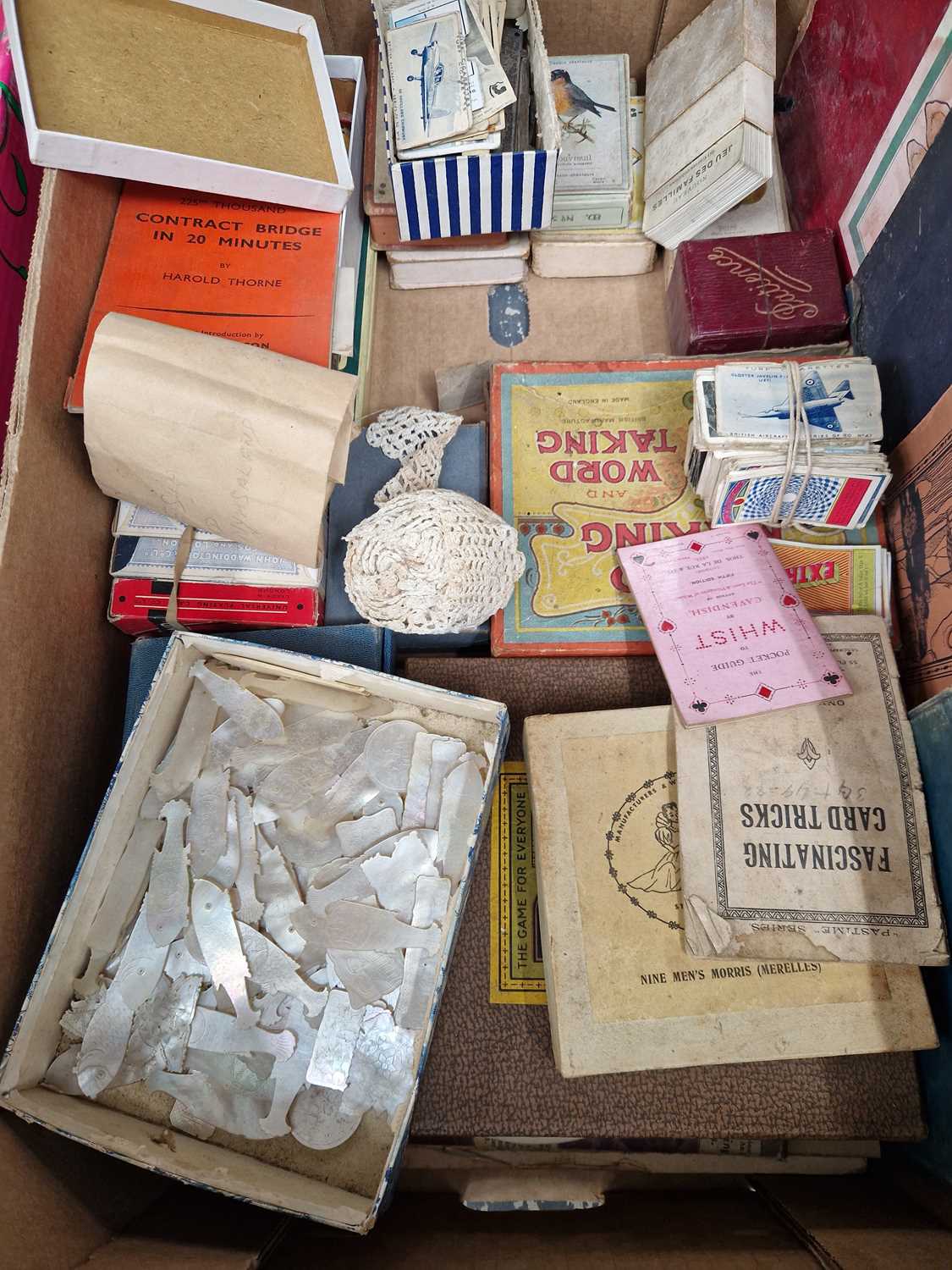 Books, 1960s Animal Life magazines, 1930s newspapers, glass marbles, card and other games, etc - Image 2 of 11