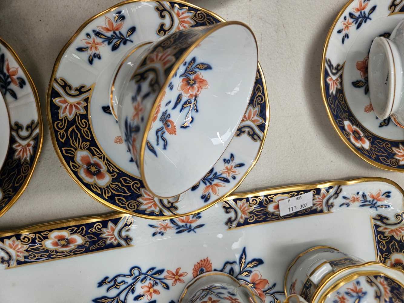 A Limoges Imari palette tea and coffee set - Image 14 of 39