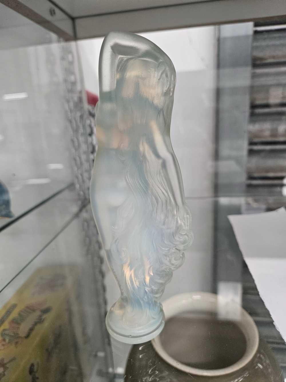 A Sabino iridescent glass figure of a lady - Image 5 of 15