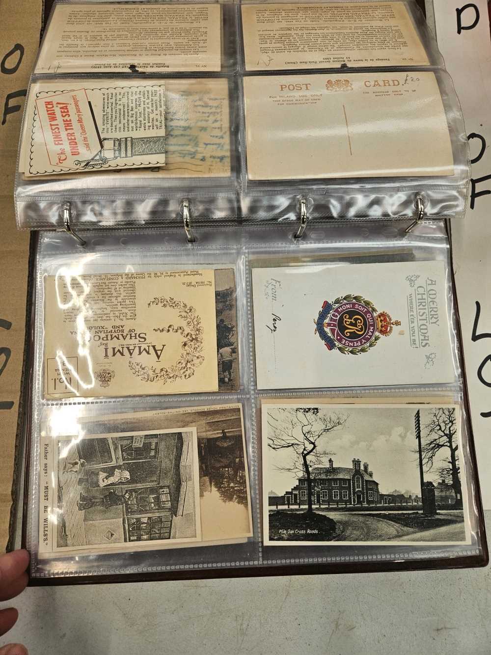 An album of post cards, military, naval and souvenir views - Bild 50 aus 55