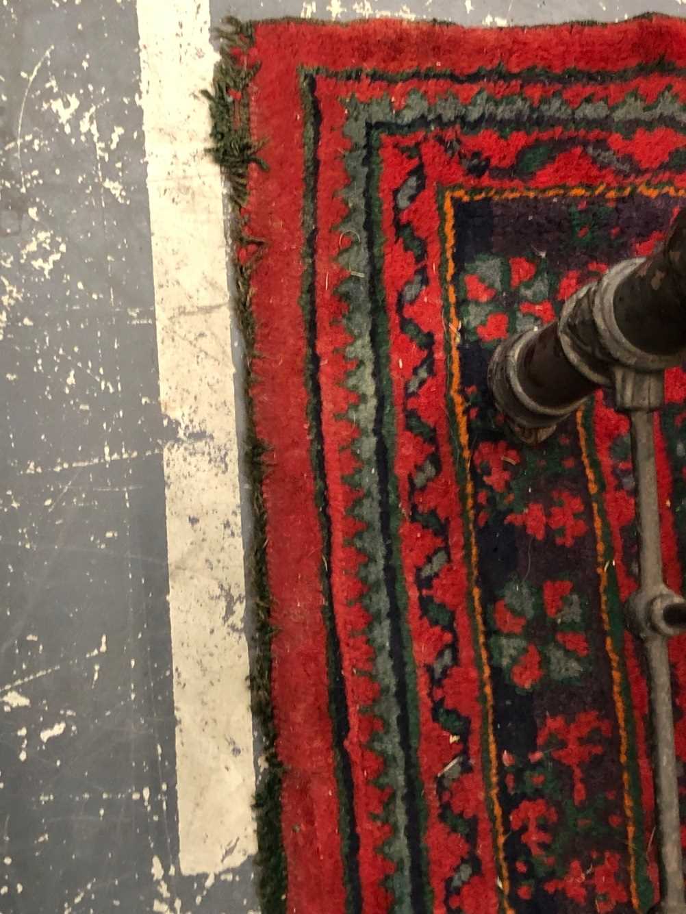 Turkish Oushak rug Measurements 264 x 188cms. - Image 8 of 18
