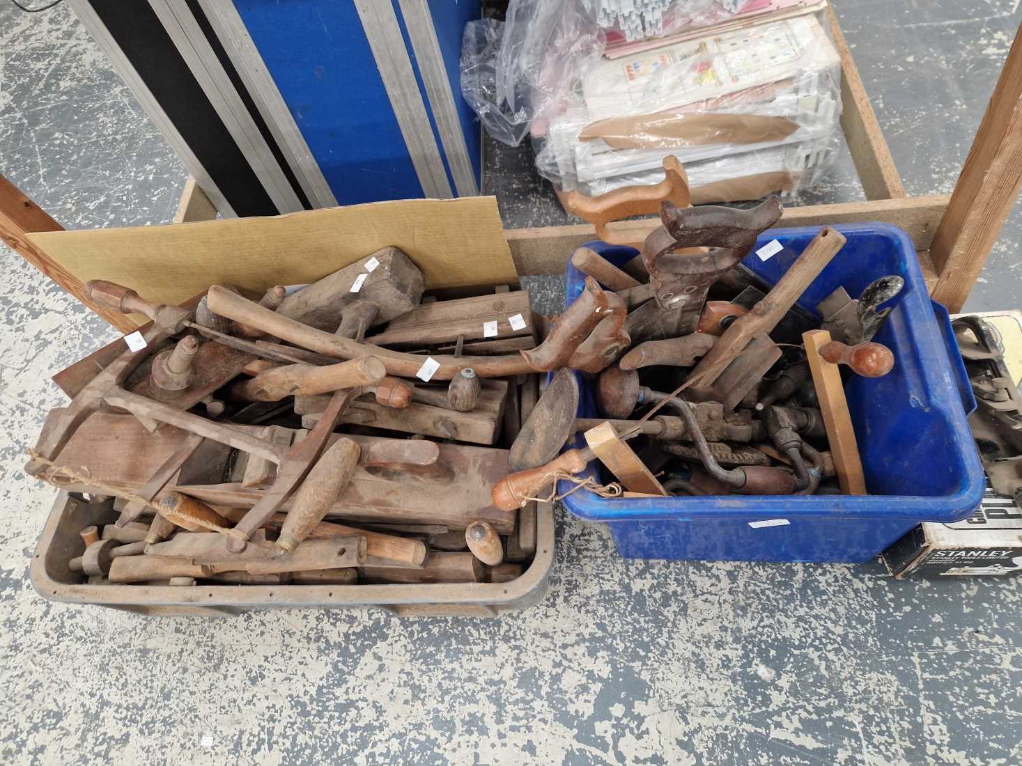 A quantity of Wood Working Tools.