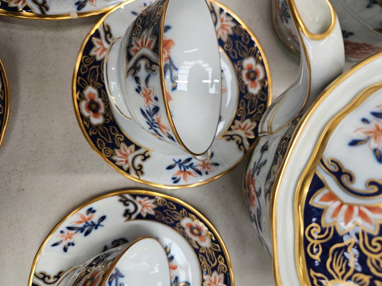 A Limoges Imari palette tea and coffee set - Image 9 of 39