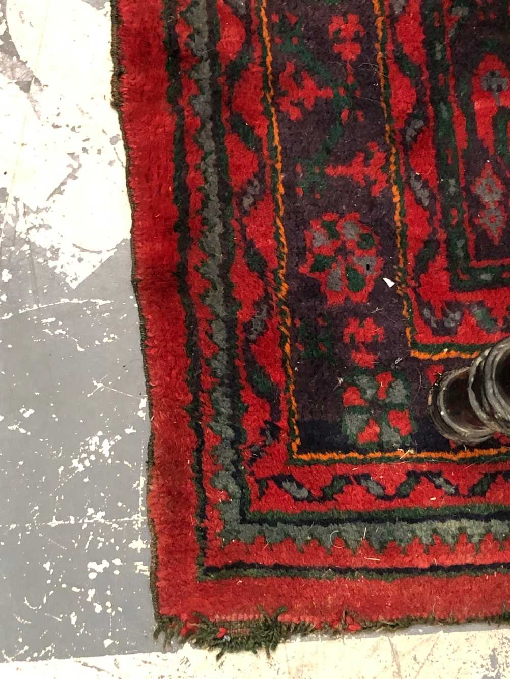 Turkish Oushak rug Measurements 264 x 188cms. - Image 9 of 18