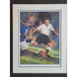 C. MICHAEL DUDASH - SIR STANLEY MATTHEWS, SIGNED BY STANLEY MATTHEWS, 132/650. 780 x 610 mm.