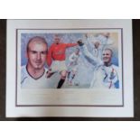 TERENCE PALMER - DAVID BECKHAM- NATIONAL HERO, LIMITED EDITION 224/850. 600 x 770 mm.