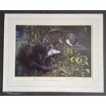 DOROTHEA HYDE - BEE THE OTTER & MR BEE LIMITED EDITION 599/850. 610 x 780 mm