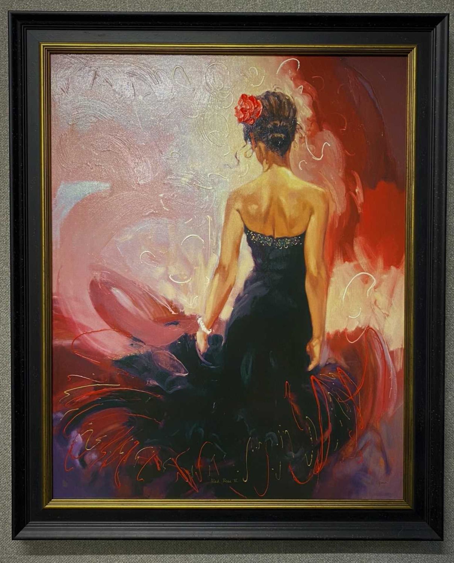 MARK SPAIN - RED ROSE III 880 x 730 mm