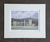 DAVID R MEEKS - BALMORAL CASTLE LIMITED EDITION, 260 x 315 mm.