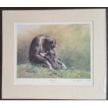 RICHARD SYMONDS - TENDER MOMENTS LIMITED EDITION 33/500. 440 x 505 mm
