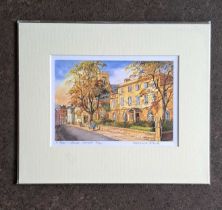 MARIANNE BRAND - ST PETERS COLLEGE OXFORD, LIMITED EDITION 7/750. 255 x 305 mm.
