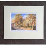 MARIANNE BRAND - ST PETERS COLLEGE OXFORD, LIMITED EDITION 7/750. 255 x 305 mm.