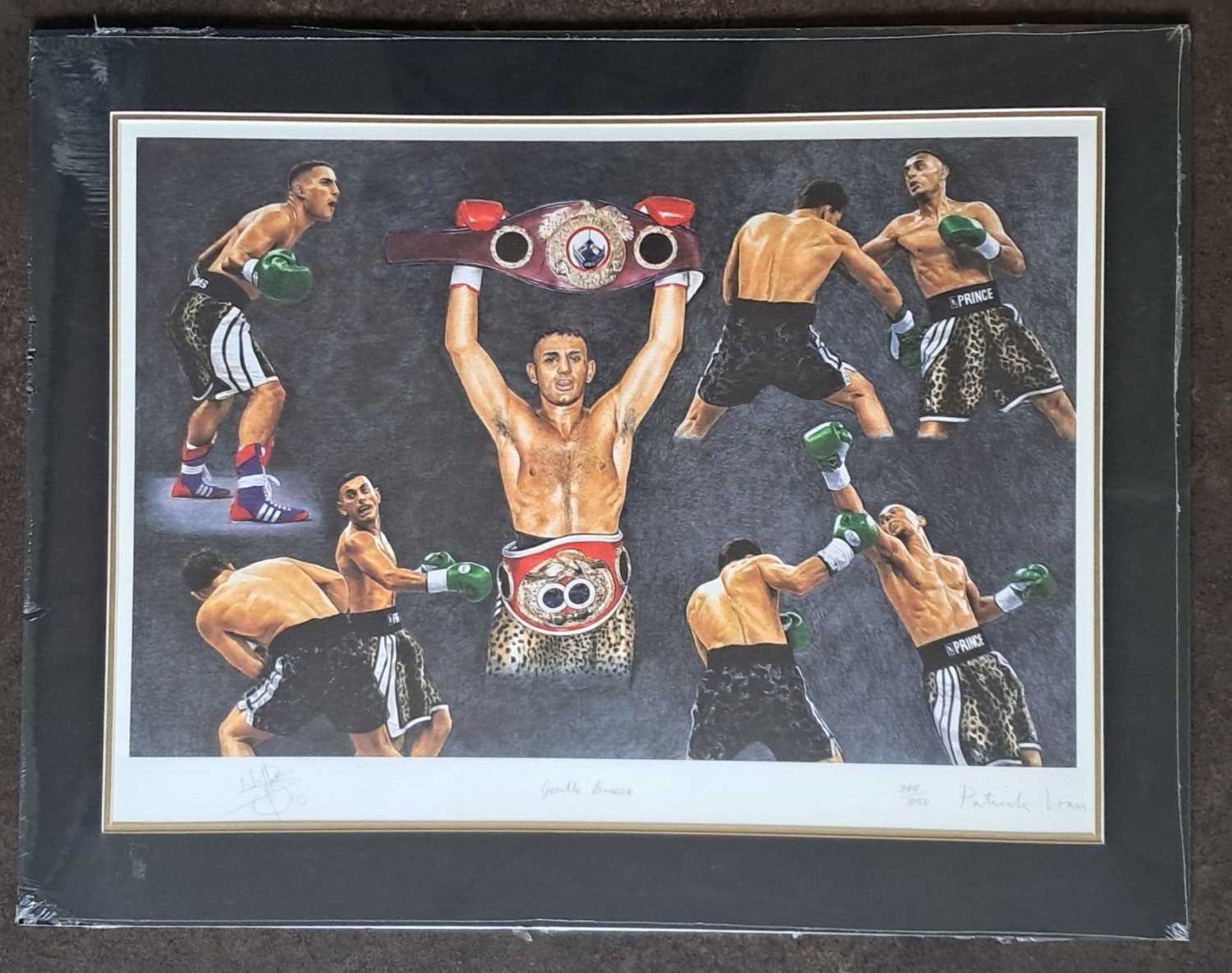 PATRICK LOAN - GENTLE BREEZE SIGNED BY PRINCE NASEEM HAMID, 349/850. 595 x 760 mm.