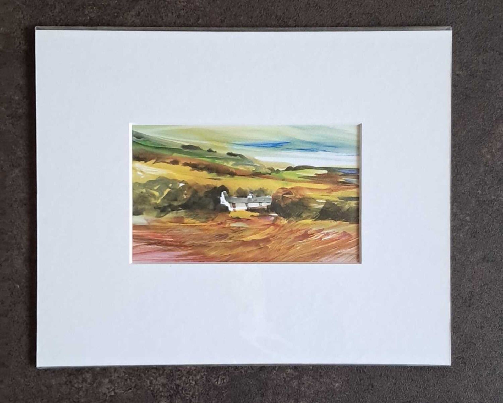 SUE HOWELLS - CALENDAR PRINT - COUNTRY HOUSE 1201. 295 x 365 mm.