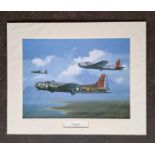 BARRY PRICE - B17G FLYING FORTRESS LITTLE MISS MISCHEIF. 405 x 510 mm