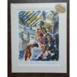 TABITHA SALMON - THE BOARDWALK LIMITED EDITION 220/850. 585 x 465 mm
