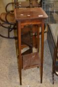 Small hall table with stringing inlay