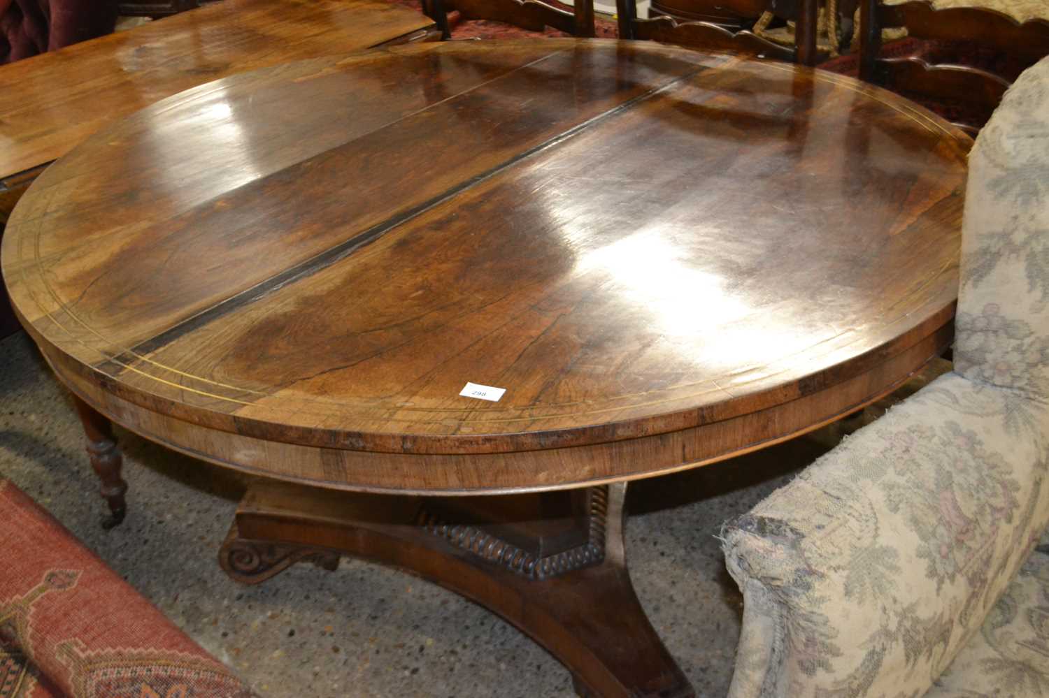 Victorian circular table