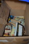 Box containing a quantity of paperback novels