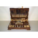 Canteen of plated cutlery in original box