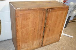 Two drawer wooden kitchen cabinet