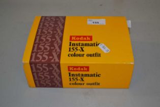 A Kodak Instamatic 155X colour out-fit