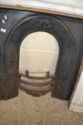 Metal fire place surround