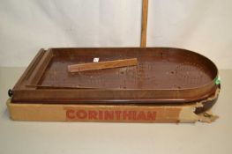 Two boxed models of The Corinthian Wooden Pinball Machine