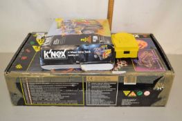 A mixed lot of building toys, to include: - K'Nex: Big Ball set - K'Nex 4 Wheel Drive Truck - A