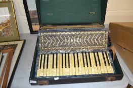 A Hohner accordion
