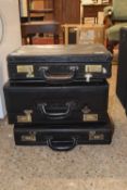 Mixed Lot: Three briefcases