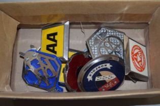 Quantity of various motoring badges